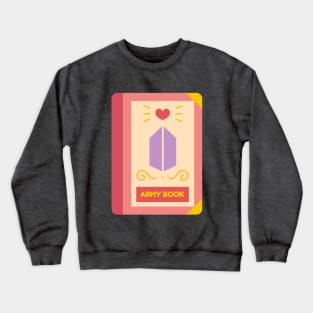 BTS ARMY book pastel Crewneck Sweatshirt